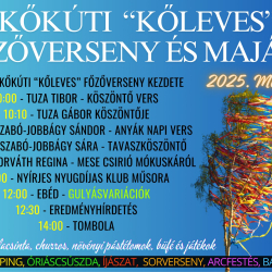 Kőkúti "Kőleves" Főzőverseny és Majális