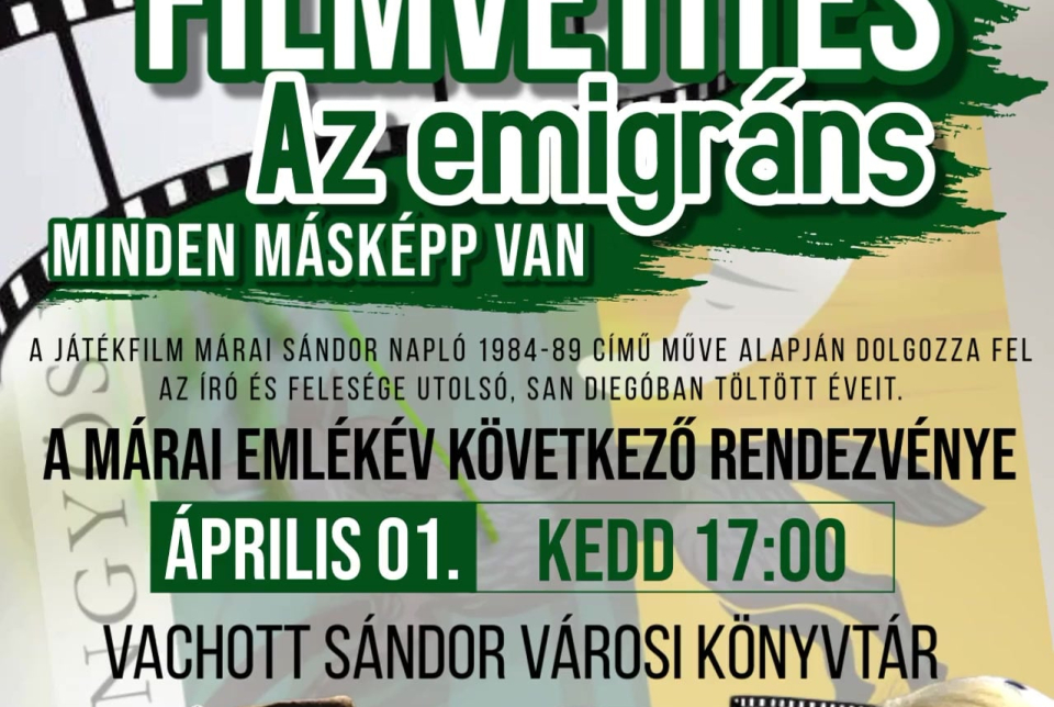 Az emigráns - Minden másképp van