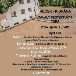 Recsk-Kisnána nyílt túra