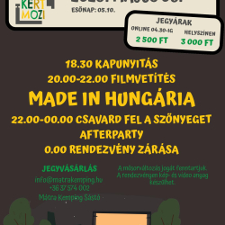Sástói Kertmozi - Made in Hungária