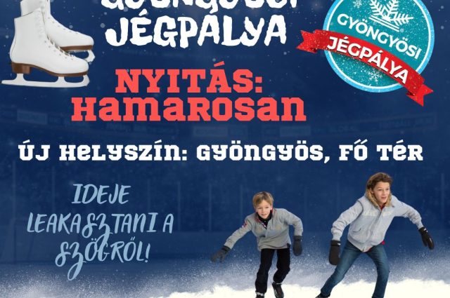 Hamarosan a régi-új helyén pompázik a Gyöngyösi jégpálya!