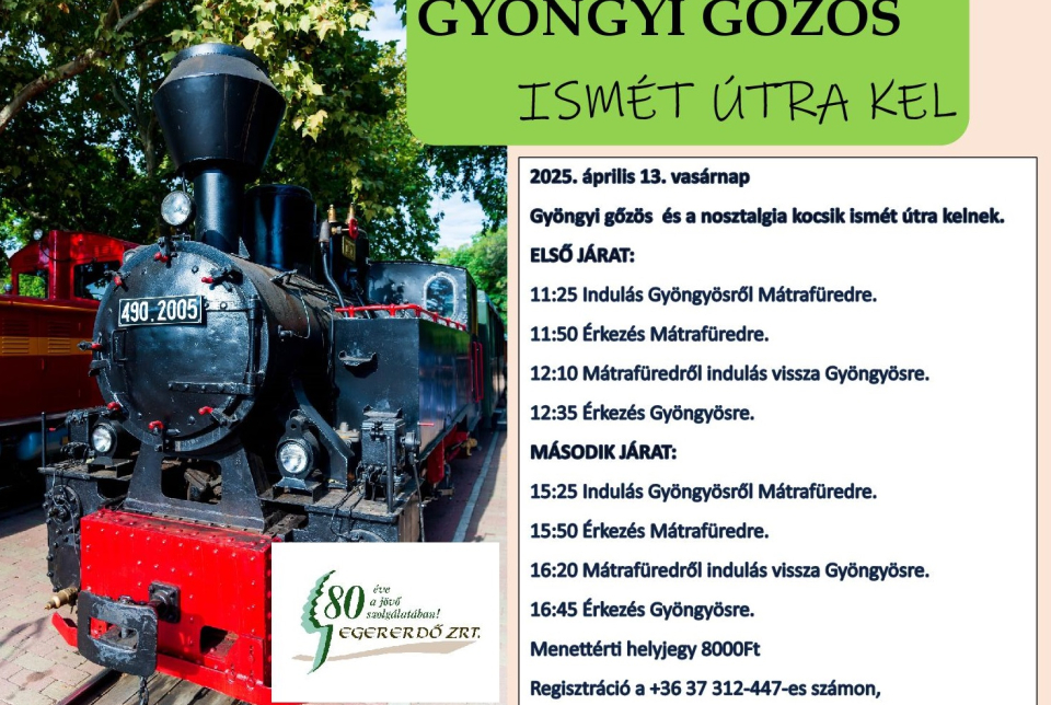 Gyöngyi gőzös ismét útra kel