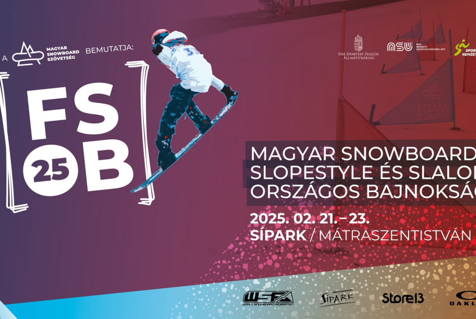 FSOB' 25 Snowboard Slopestyle és Slalom Országos Bajnokság