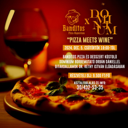 Banditos x Domínium Pizza meets Wine