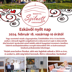 Esküvői nyílt nap - Sziluett Borhotel Farkasmály