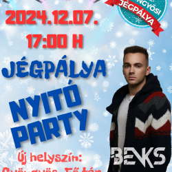 Jégpálya nyitó party