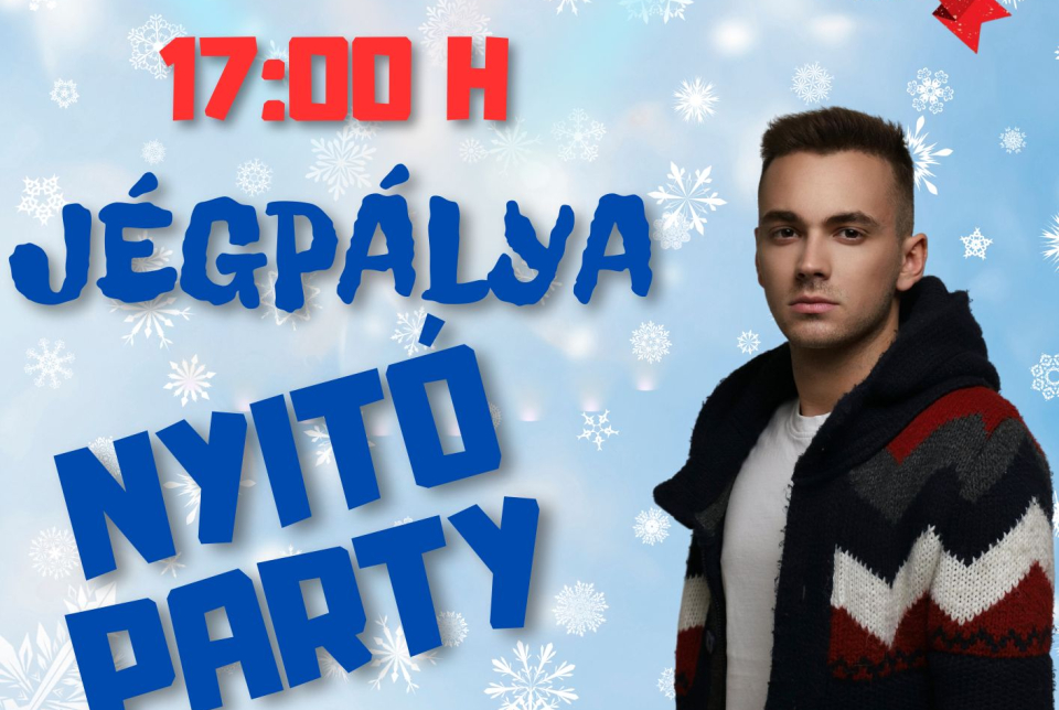 Jégpálya nyitó party