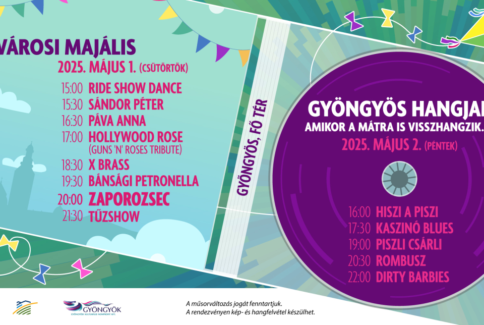 Városi Majális + Gyöngyös Hangjai