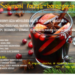 Solymosi forralt-borozgatás