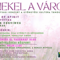 Énekel a város