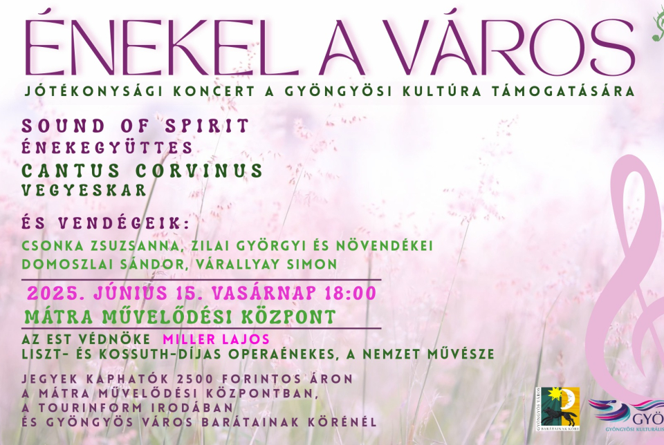 Énekel a város