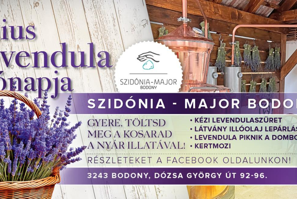 Pünkösdi levendula ünnep -2 éves a Szidónia-major