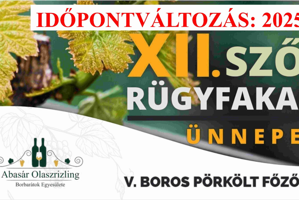 XII. Szőlő Rügyfakadás Ünnepe és IV. Boros Pörkölt Főzőverseny - Abasár