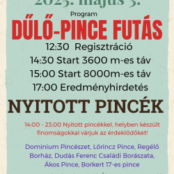 Farkasmályi dűlő + pince futás és nyitott pincék