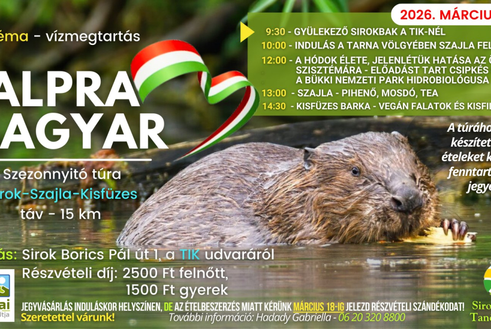 Talpra magyar szezonnyitó túra