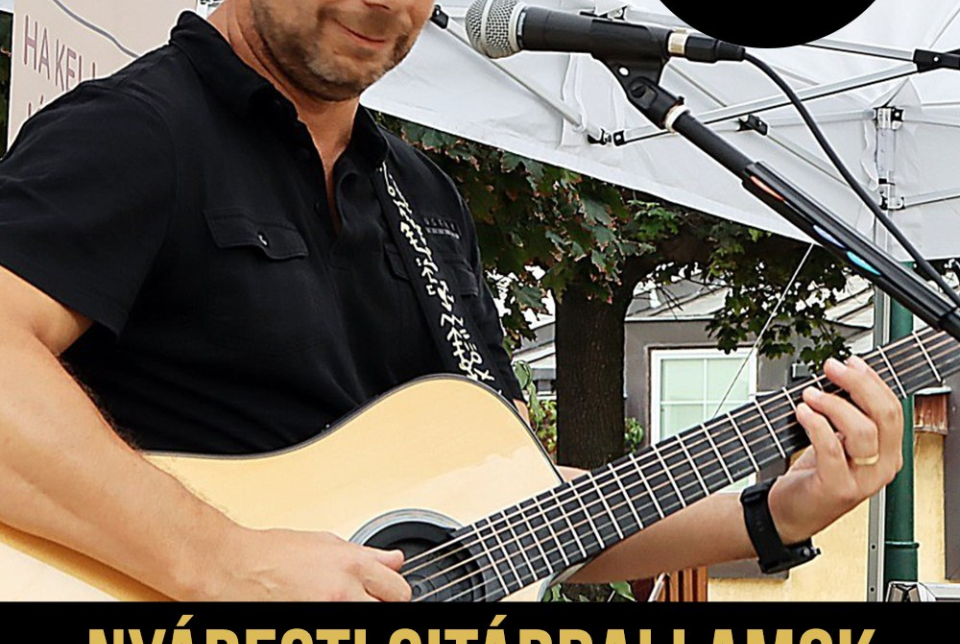Nyáresti gitárdallamok a Banditos nápolyi teraszon!