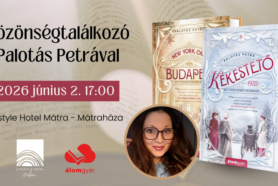 Közönségtalálkozó Palotás Petrával a Lifestyle Hotel Mátrában