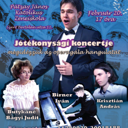 Jótékonysági koncert a zeneiskolában
