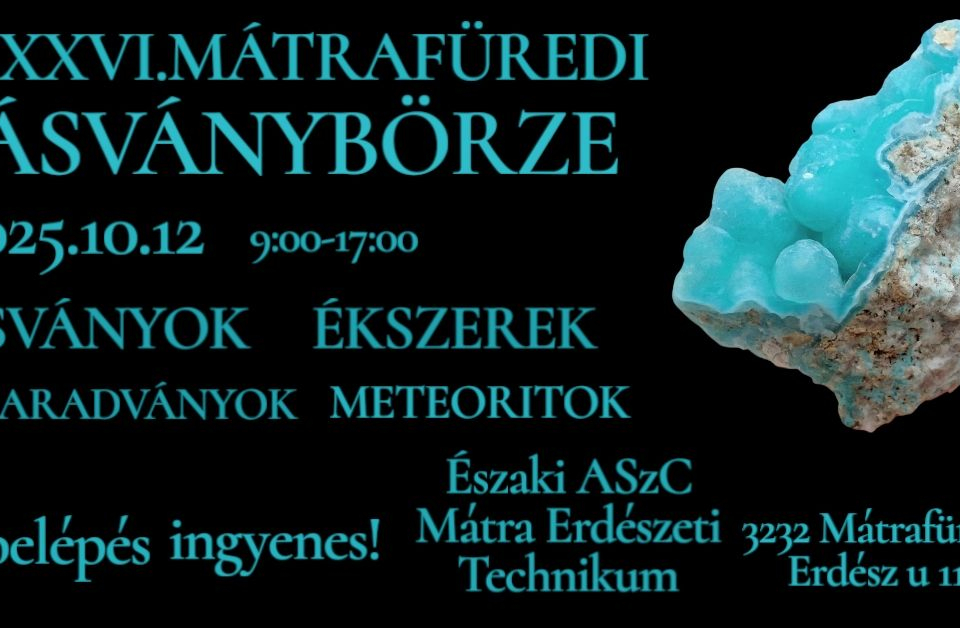 XXXVI. Mátrafüredi Ásványbörze