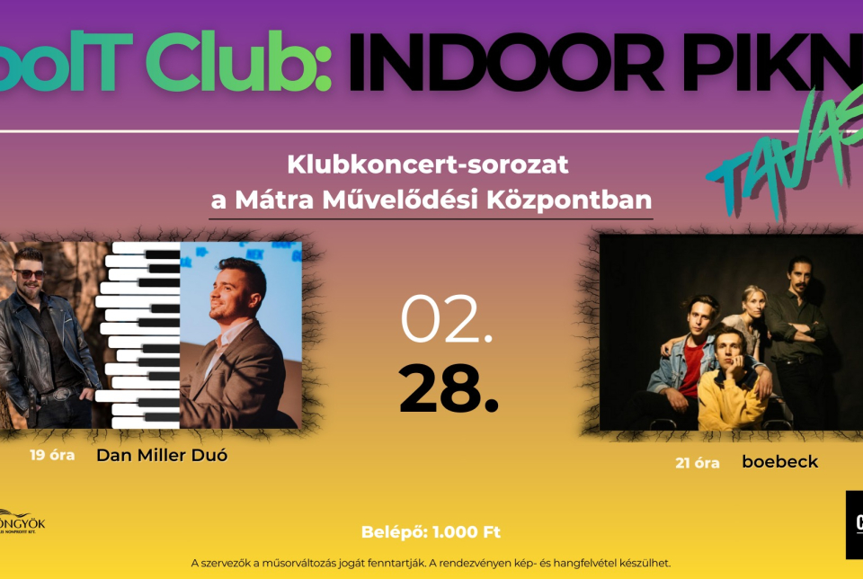 CoolT Club: Indoor Piknik (10/1)