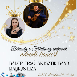 Báder Ernő Akusztik Band és Márkus Liza