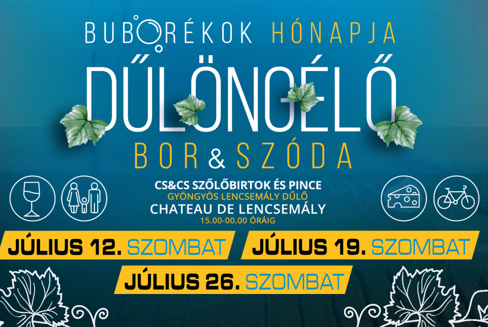 DŰLÖNGÉLŐ - Buborékok hónapja