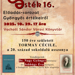 Értéktári esték 16.