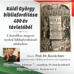 Káldi György bibliafordítása 400 év távlatából