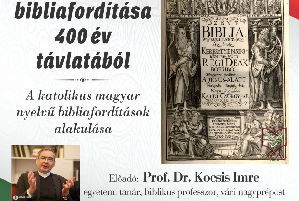 Káldi György bibliafordítása 400 év távlatából