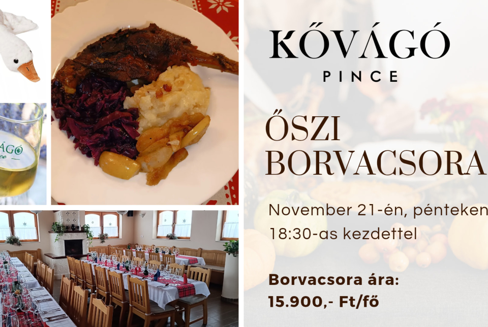 Őszi Borvacsora