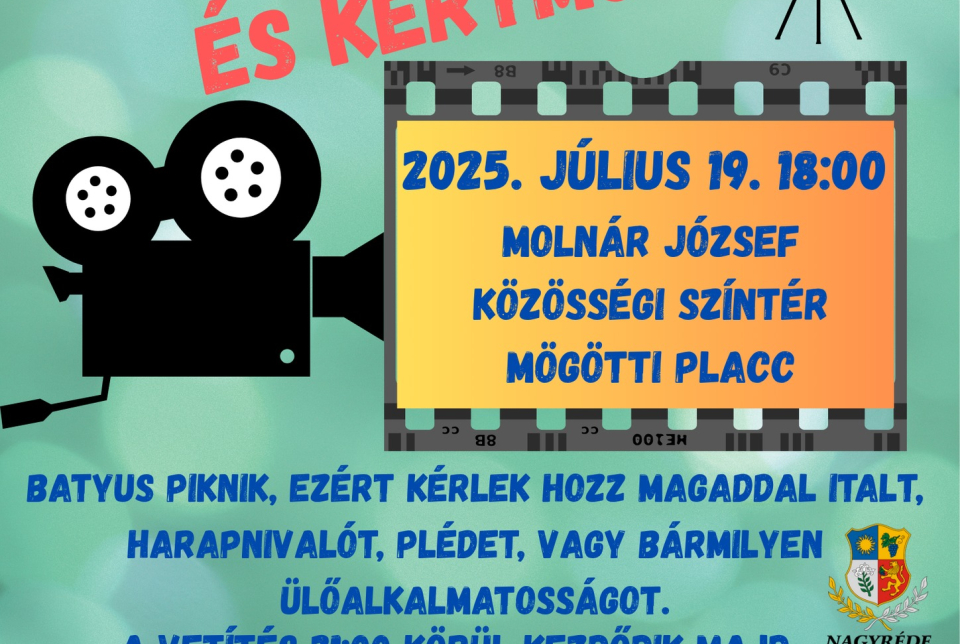 Nyárfelező Piknik és Kertmozi