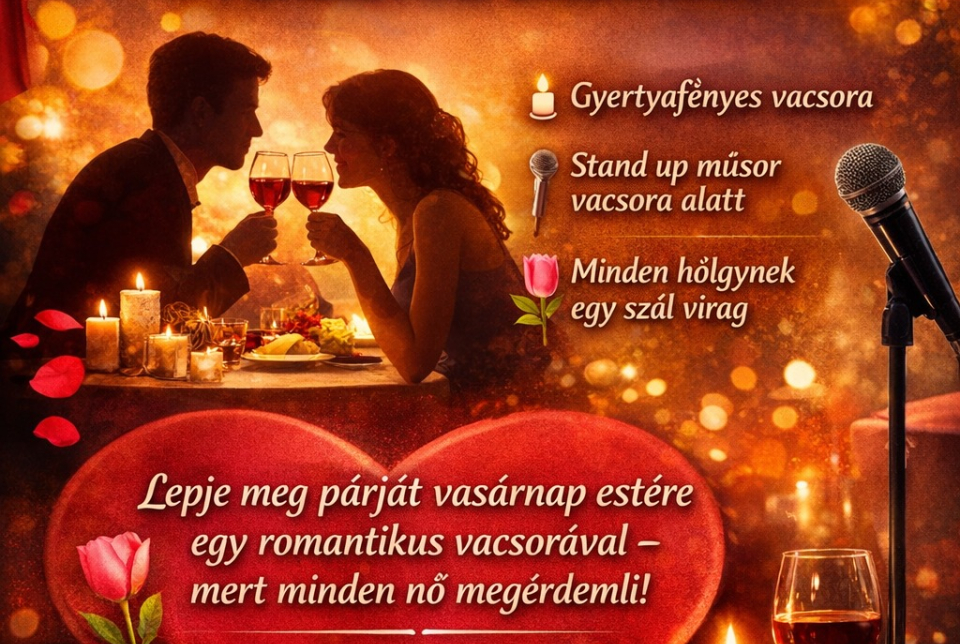 Különleges nőnapi vacsora a a Palóc Bistorantban