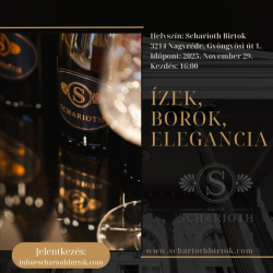 Ízek, borok, elegancia a Scharioth Kastélyban