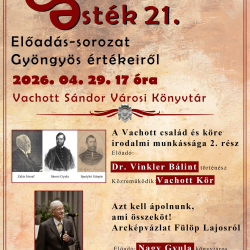 Értéktári esték 21.