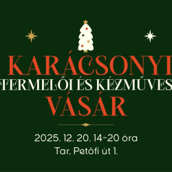 Karácsonyi termelői és kézműves vásár