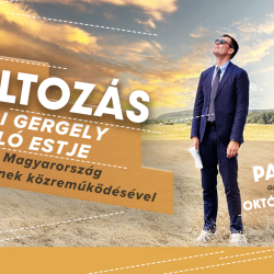Litkai Gergely új önálló előadásának bemutatója Parádsasváron!