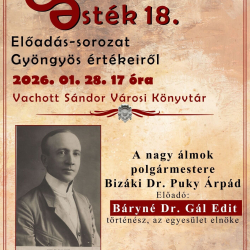 Értéktári esték 18.