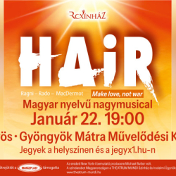 HAIR - magyar nyelvű nagymusical