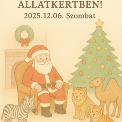 Mikulás a Gyöngyösi Állatkertben