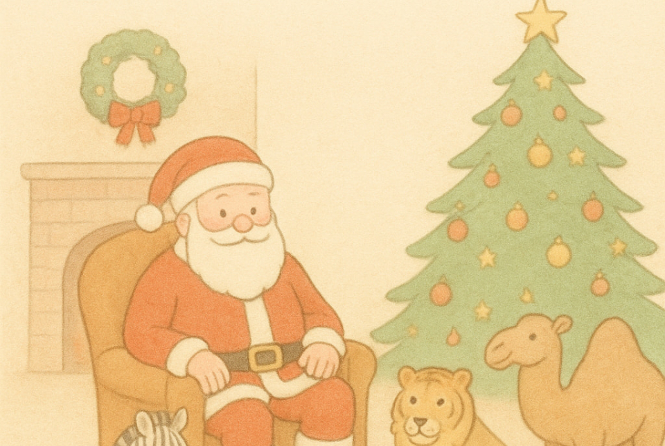 Mikulás a Gyöngyösi Állatkertben